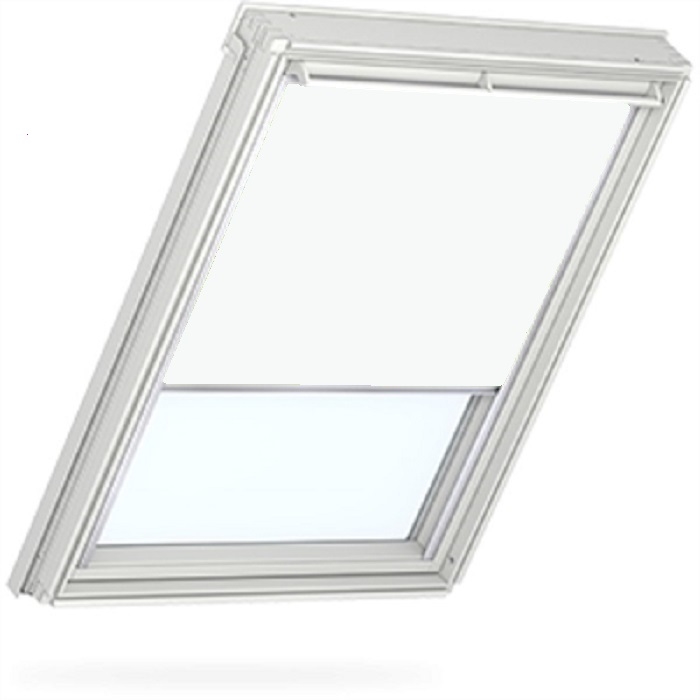 VELUX DKL 1025 Hvid CK02 55x78 mørklægningsgardin