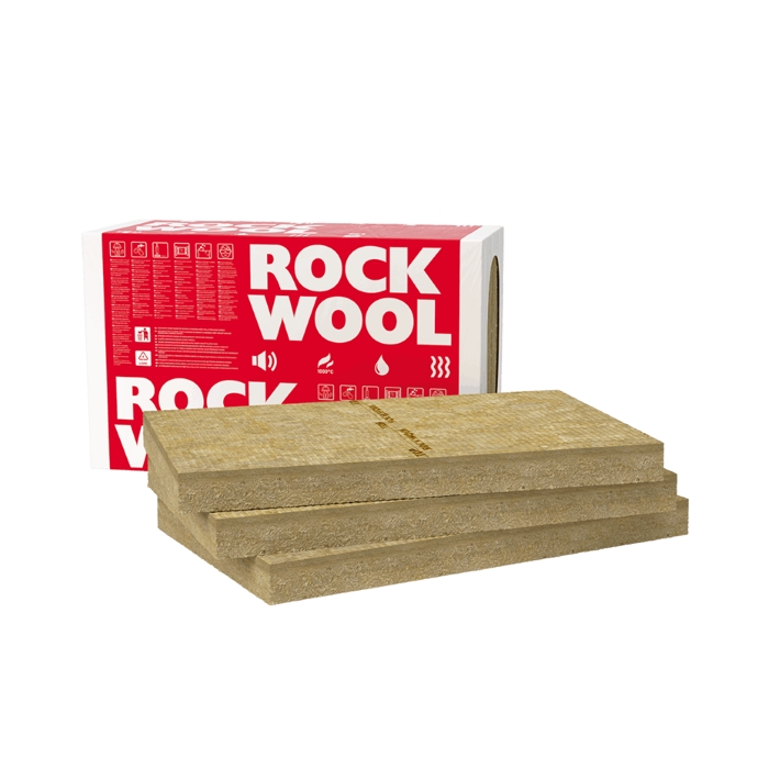 Rockwool Frontrock Super, størrelse 60 x 100 cm, isoleringsværdi 36, pris pr. m2